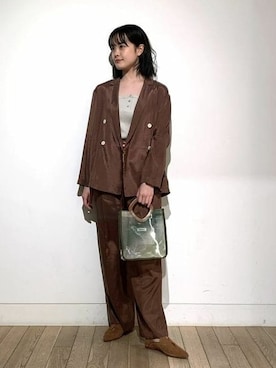 Ray BEAMSさん(レディース・162cm)の冬コーディネート