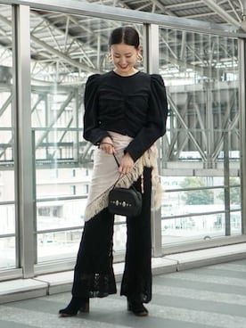 Ray BEAMSさん(レディース・168cm)の冬コーディネート