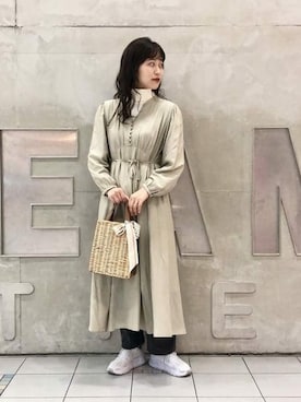 Ray BEAMSさん（レディース・165cm）の冬コーディネート