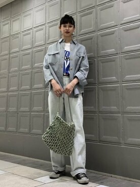 Ray BEAMSさん（レディース・168cm）の春コーディネート