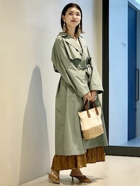 Ray BEAMSさん（レディース・162cm）の春コーディネート