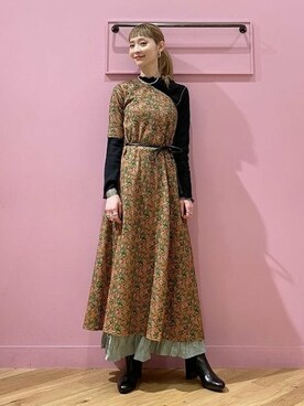 Ray BEAMSさん(レディース・164cm)の春コーディネート