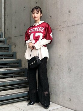 Ray BEAMSさん（レディース・158cm）の春コーディネート