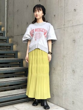 Ray BEAMSさん（レディース・158cm）の春コーディネート