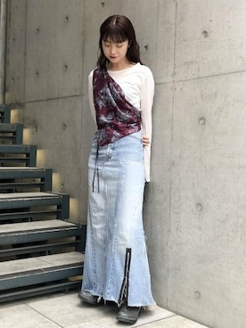 Ray BEAMSさん（レディース・159cm）の春コーディネート