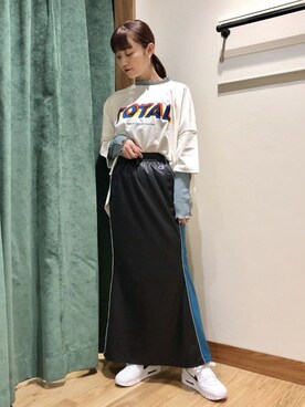 Ray BEAMSさん（レディース・158cm）の春コーディネート