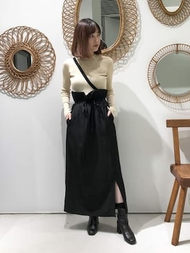 Ray BEAMSさん（レディース・158cm）の春コーディネート