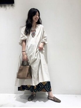 Ray BEAMSさん（レディース・168cm）の春コーディネート