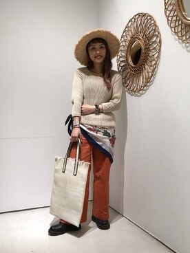 Ray BEAMSさん（レディース・152cm）の春コーディネート