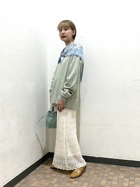 「Ray BEAMS（レイビームス）のアイテム（財布/小物）」を使った、Ray BEAMSさん（レディース・159cm）の春コーディネート