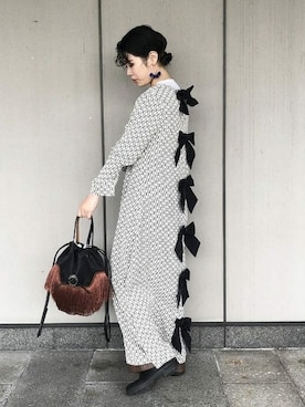 Ray BEAMSさん(レディース・153cm)の春コーディネート