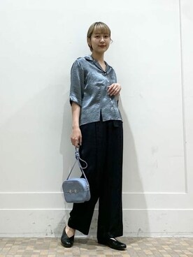 Ray BEAMSさん（レディース・159cm）の春コーディネート