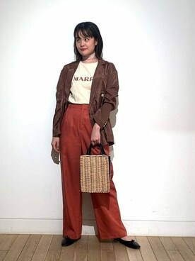 Ray BEAMSさん(レディース・162cm)の春コーディネート