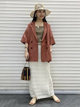 Ray BEAMSさん(レディース・157cm)の春コーディネート