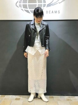 Ray BEAMSさん(レディース・166cm)の春コーディネート