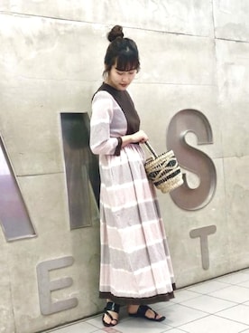 Ray BEAMSさん(レディース・165cm)の春コーディネート