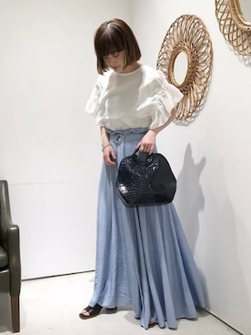 Ray BEAMSさん（レディース・157cm）の春コーディネート