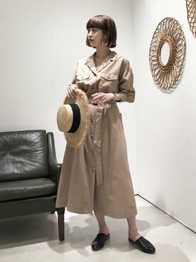 Ray BEAMSさん(レディース・157cm)の春コーディネート
