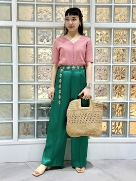 Ray BEAMSさん(レディース・157cm)の春コーディネート