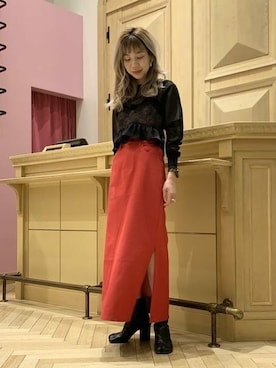 Ray BEAMSさん（レディース・159cm）の春コーディネート