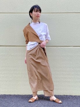 Ray BEAMSさん（レディース・162cm）の春コーディネート