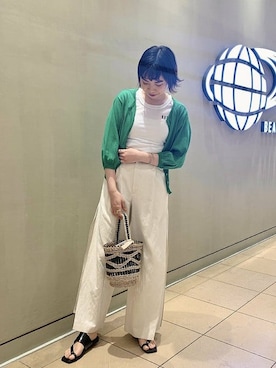 Ray BEAMSさん（レディース・156cm）の春コーディネート