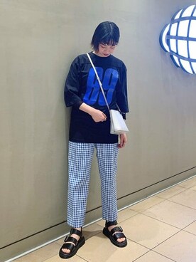 Ray BEAMSさん（レディース・156cm）の春コーディネート