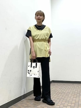 Ray BEAMSさん（レディース・159cm）の春コーディネート