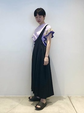 Ray BEAMSさん（レディース・158cm）の春コーディネート