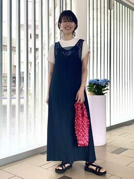 Ray BEAMSさん（レディース・162cm）の春コーディネート