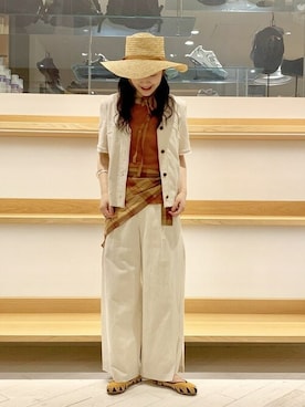 Ray BEAMSさん（レディース・166cm）の春コーディネート