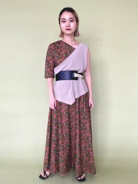 Ray BEAMSさん(レディース・155cm)の春コーディネート