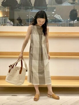 Ray BEAMSさん（レディース・166cm）の春コーディネート