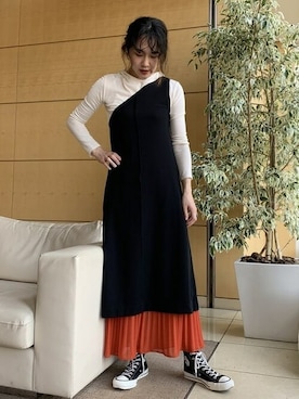 Ray BEAMSさん（レディース・170cm）の春コーディネート