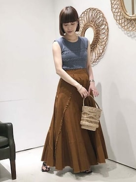 Ray BEAMSさん(レディース・158cm)の春コーディネート