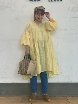 Ray BEAMSさん（レディース・162cm）の春コーディネート