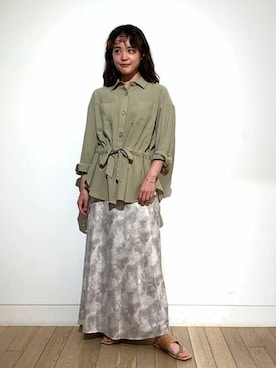 Ray BEAMSさん(レディース・160cm)の春コーディネート