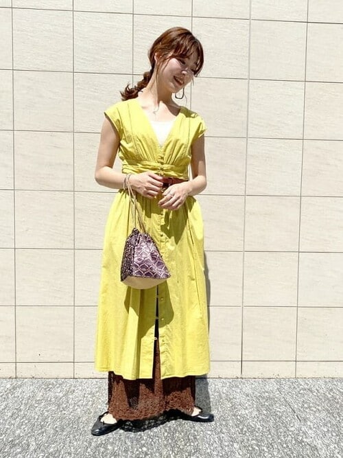 Beams Womenray Beamsさんのワンピースを使ったコーディネート Zozotown Beams Womenray Beamsさんのワンピースを使ったコーディネート Zozotown