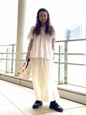 Ray BEAMSさん（レディース・162cm）の夏コーディネート