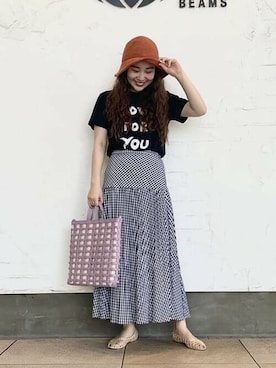 Ray BEAMSさん(レディース・162cm)の夏コーディネート