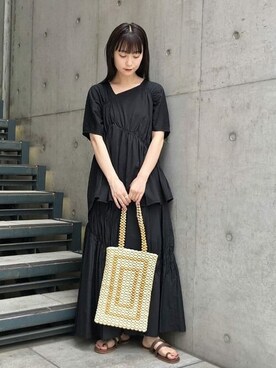 Ray BEAMSさん（レディース・158cm）の夏コーディネート