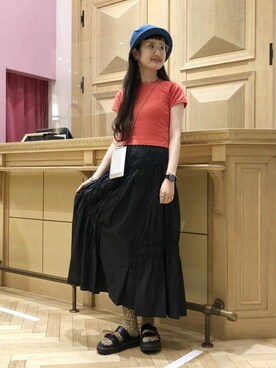 Ray BEAMSさん（レディース・167cm）の夏コーディネート