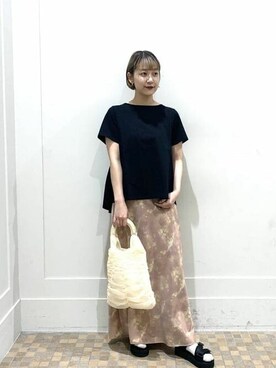 Ray BEAMSさん（レディース・159cm）の夏コーディネート