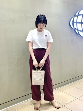 Ray BEAMSさん（レディース・156cm）の夏コーディネート