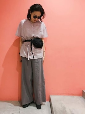 Ray BEAMSさん（レディース・165cm）の夏コーディネート