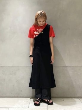 Ray BEAMSさん（レディース・163cm）の夏コーディネート