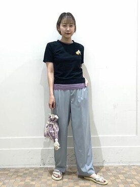 Ray BEAMSさん（レディース・159cm）の夏コーディネート