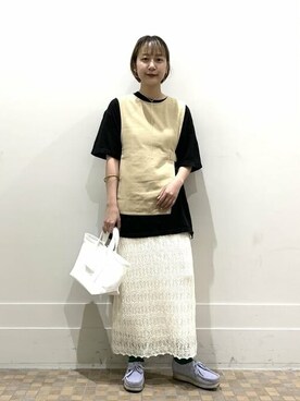 Ray BEAMSさん（レディース・160cm）の夏コーディネート