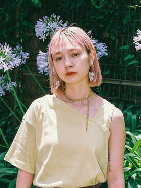 Ray BEAMSさん（レディース・160cm）の夏コーディネート