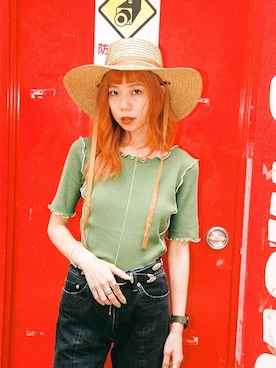 Ray BEAMSさん（レディース・160cm）の夏コーディネート